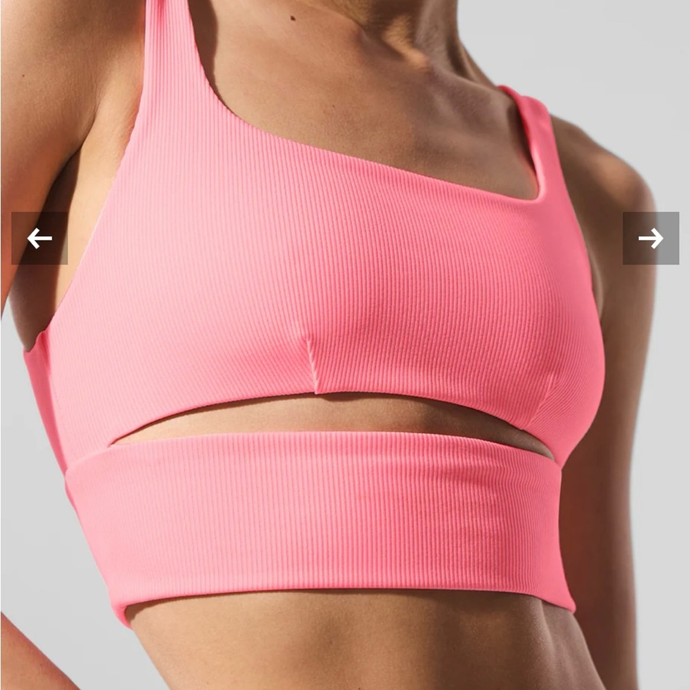 ALO Yoga Pink Sports Bra